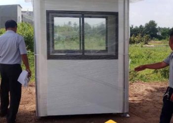 Chốt bảo vệ hiện đại tại Cần Thơ