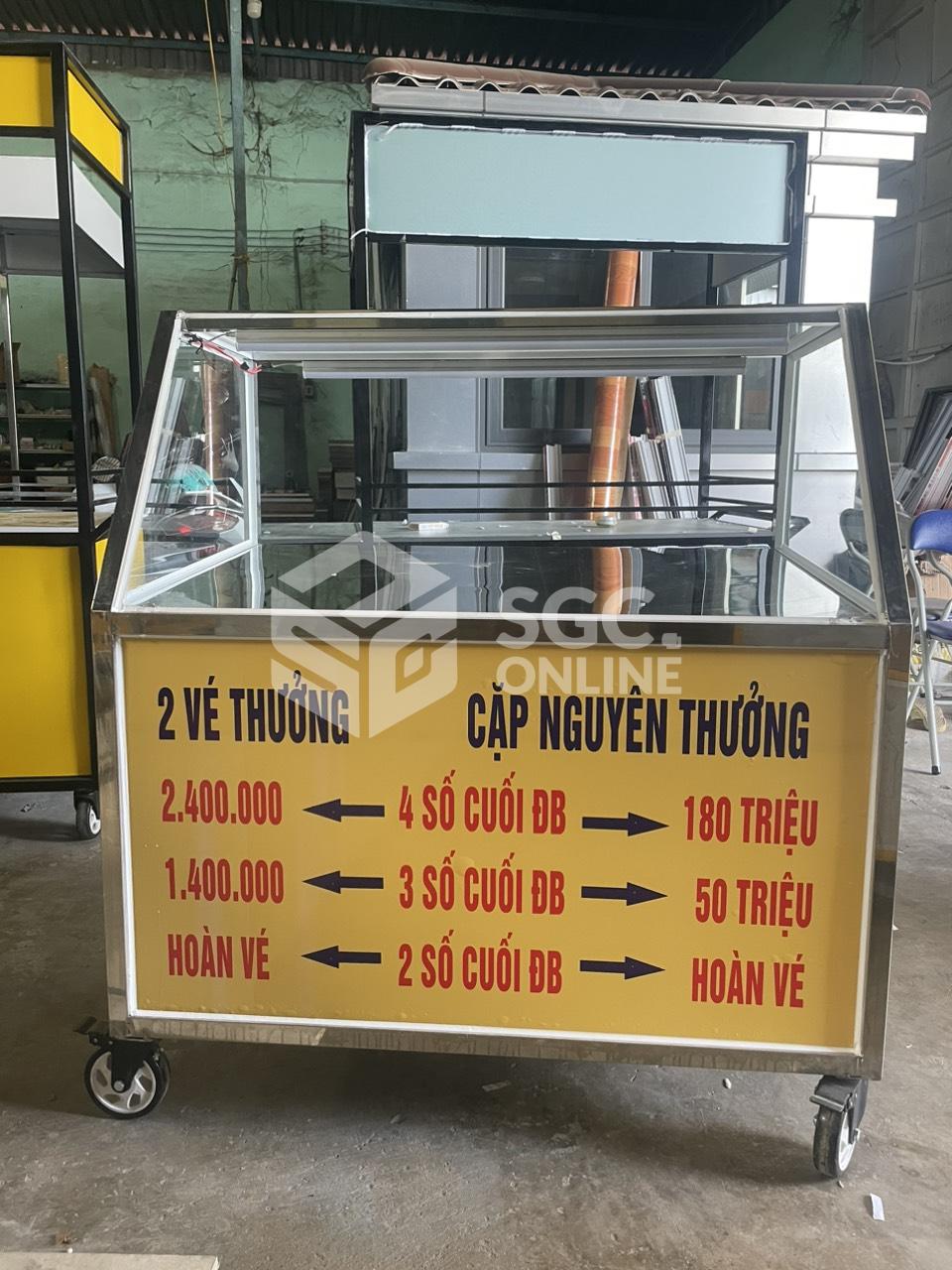 Tủ Vé Số inox vs05