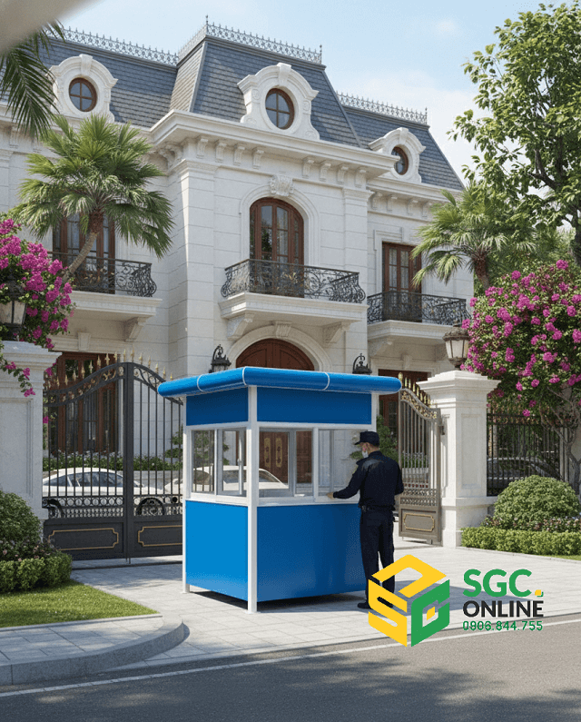 +5 mẫu cabin bảo vệ di động
