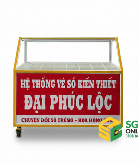 Tủ bán vé số 1m1 VS04 giá rẻ