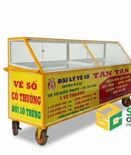 Tủ bán vé số 2m5 VS11 giá rẻ