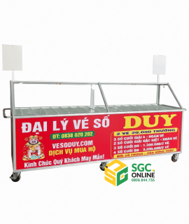 Tủ bán vé số 2m5 VS15